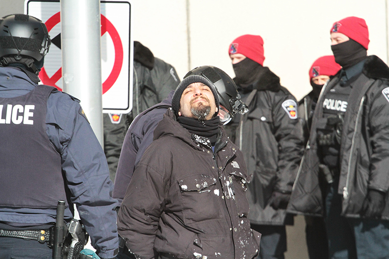 Freedom Convoy : Truckers Protest : Ottawa, Canada : Richard Moore : Photographer : Photojournalist